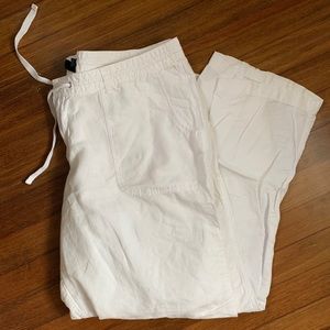 White Linen Pants
